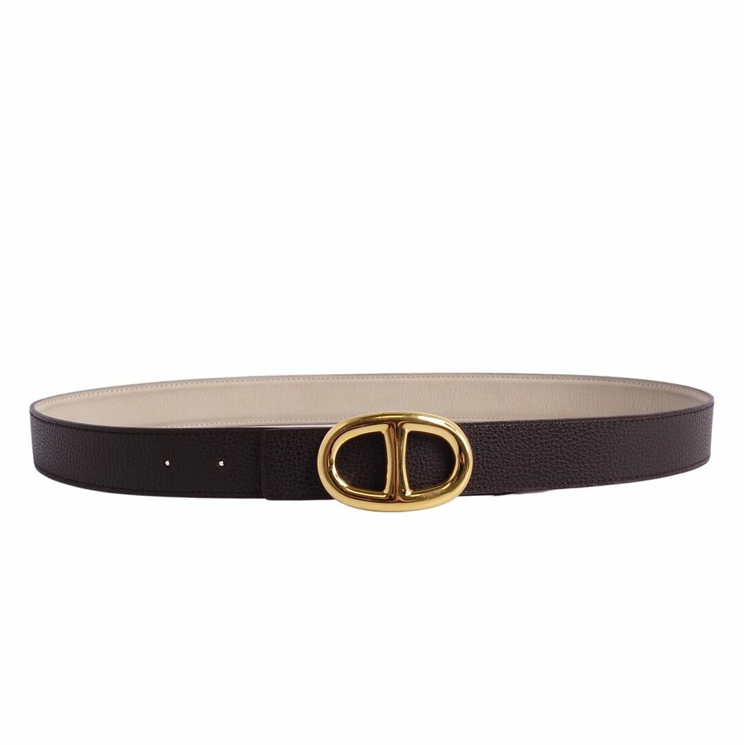 HERMES - エルメス HERMES ベルト リバーシブル シェーヌダンクル金具
