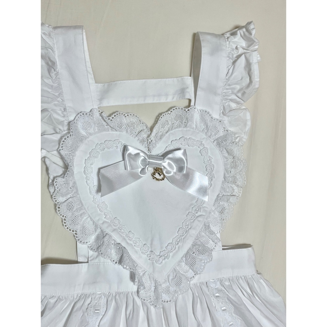 BABY,THE STARS SHINE BRIGHT - ハートエプロン 白の通販 by 2点以上