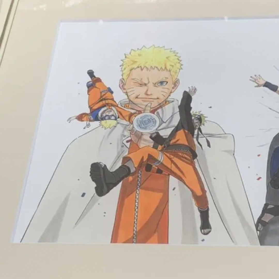集英社 - 【限定・非売品】NARUTO 高級複製原画 ナルト サスケ ナルト