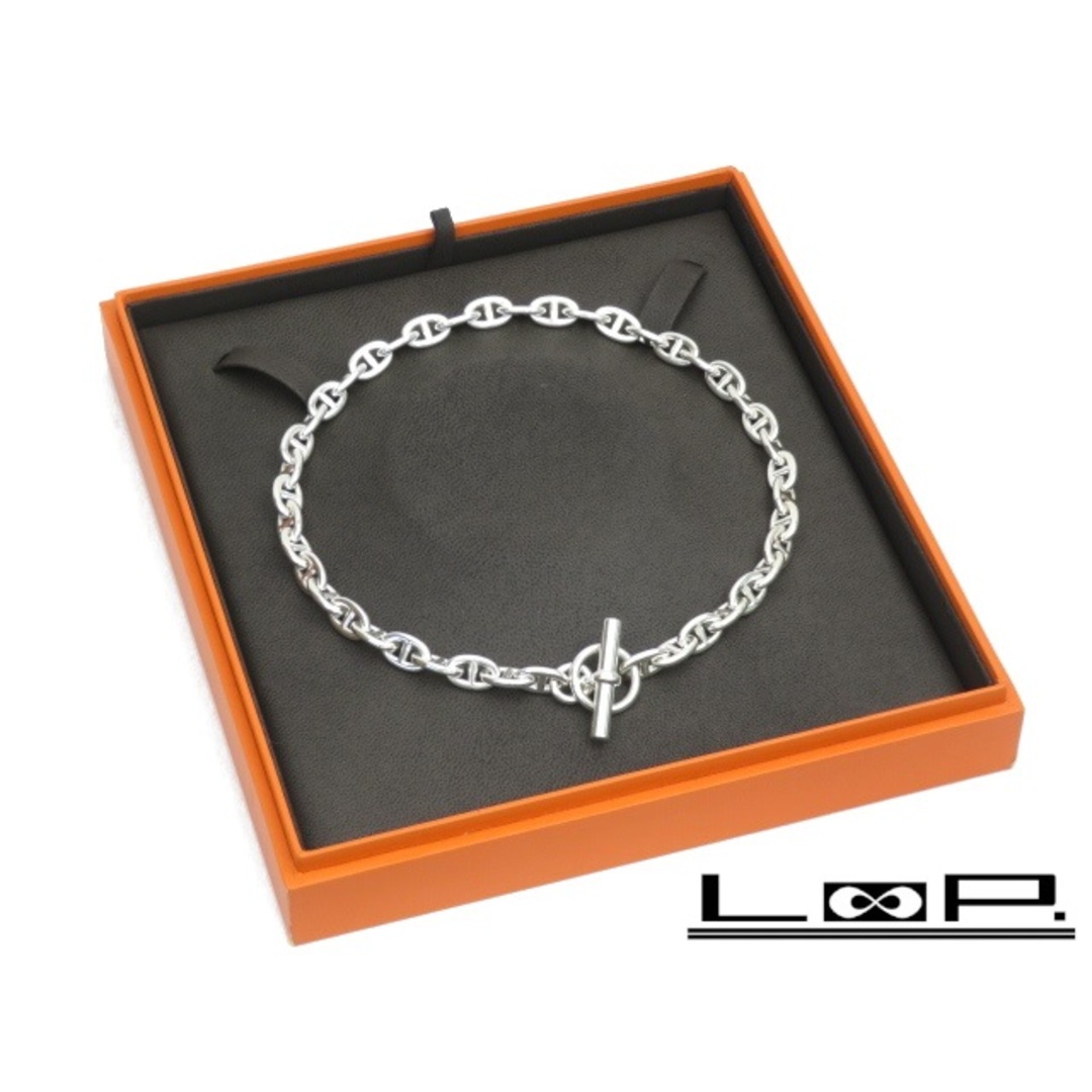 HERMES - □新同□ エルメス シェーヌダンクル PM ネックレス シルバー