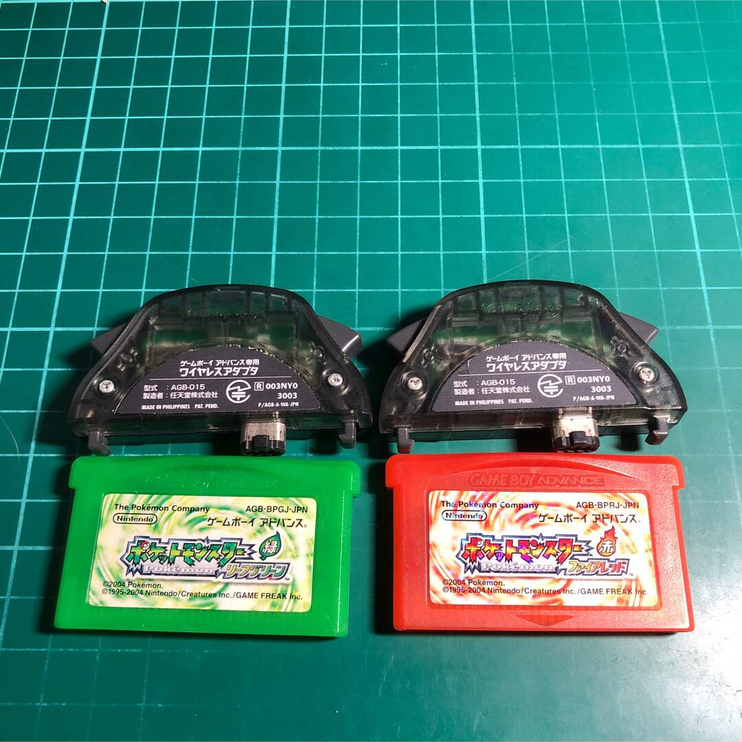 ゲームボーイアドバンス - ポケットモンスターリーフグリーンと