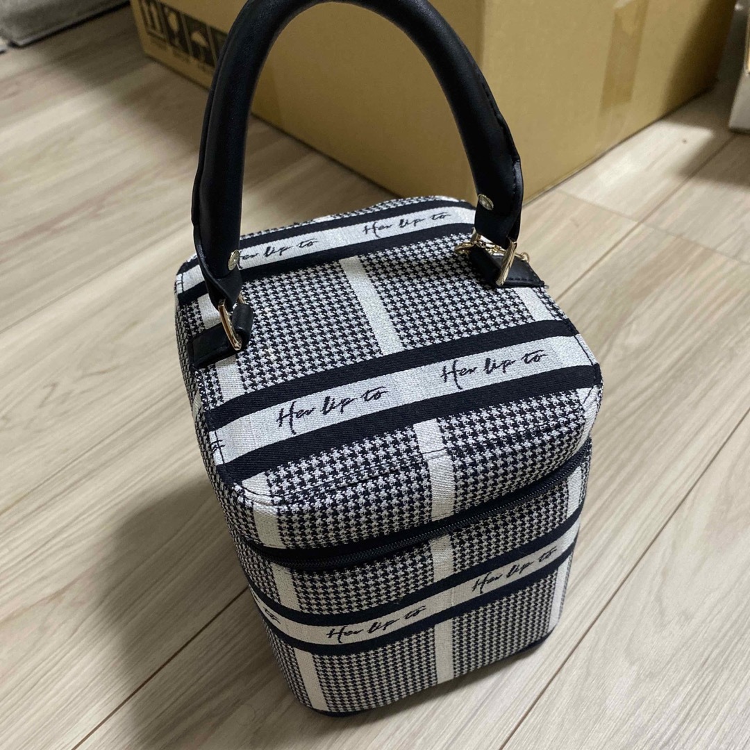 Her lip to - HLT Jacquard Vanity Bag herlipto バニティバッグの通販