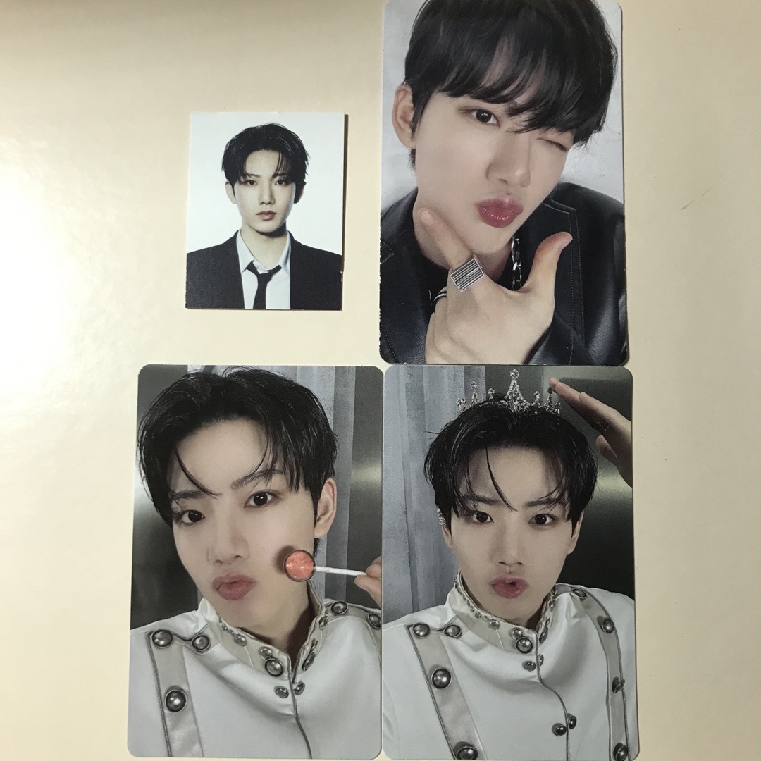 TREASURE ジュンギュ トレカ3枚+IDの通販 by よう｜ラクマ