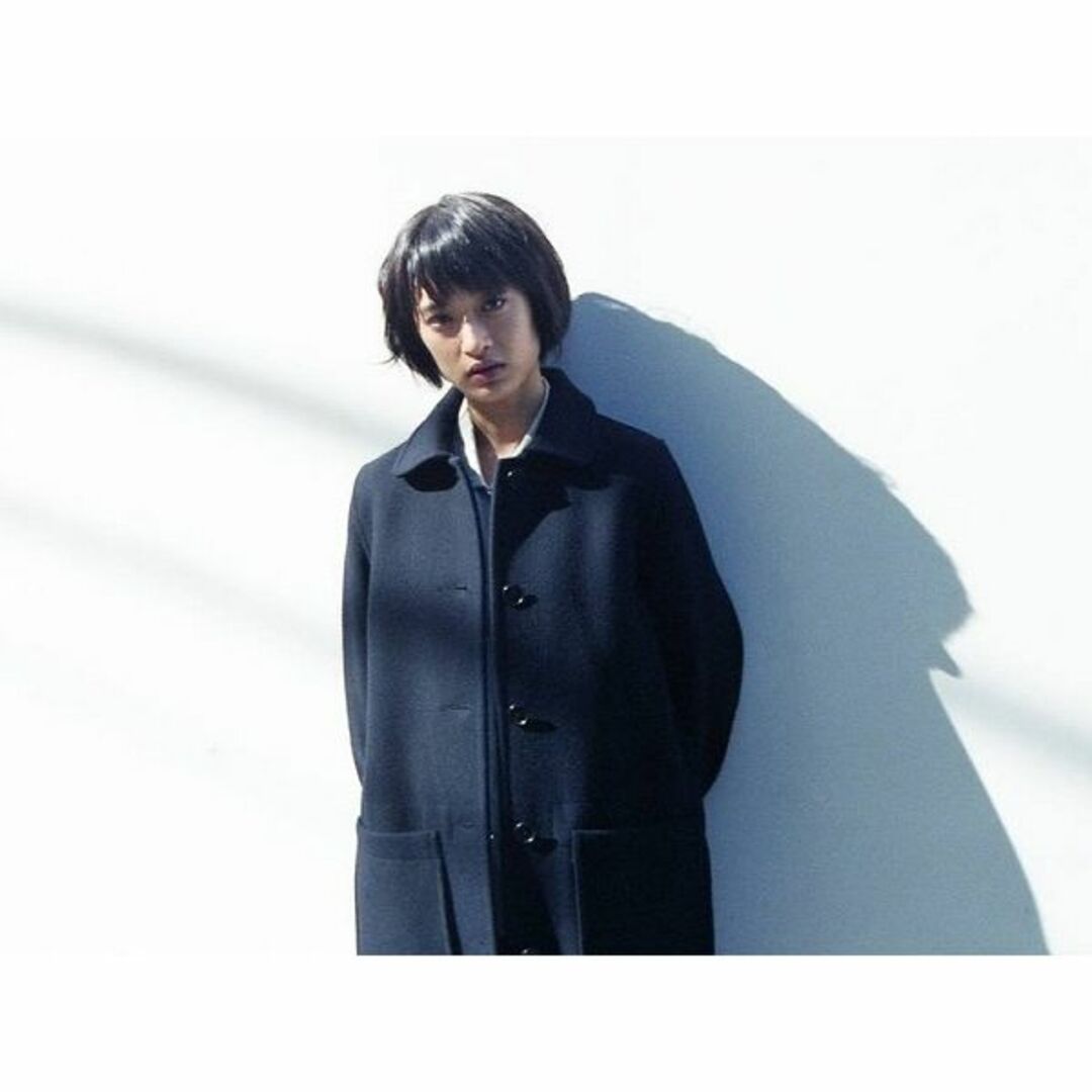 MHL. - MHL. マーガレットハウエル BASIC MELTON ステンカラーコートの