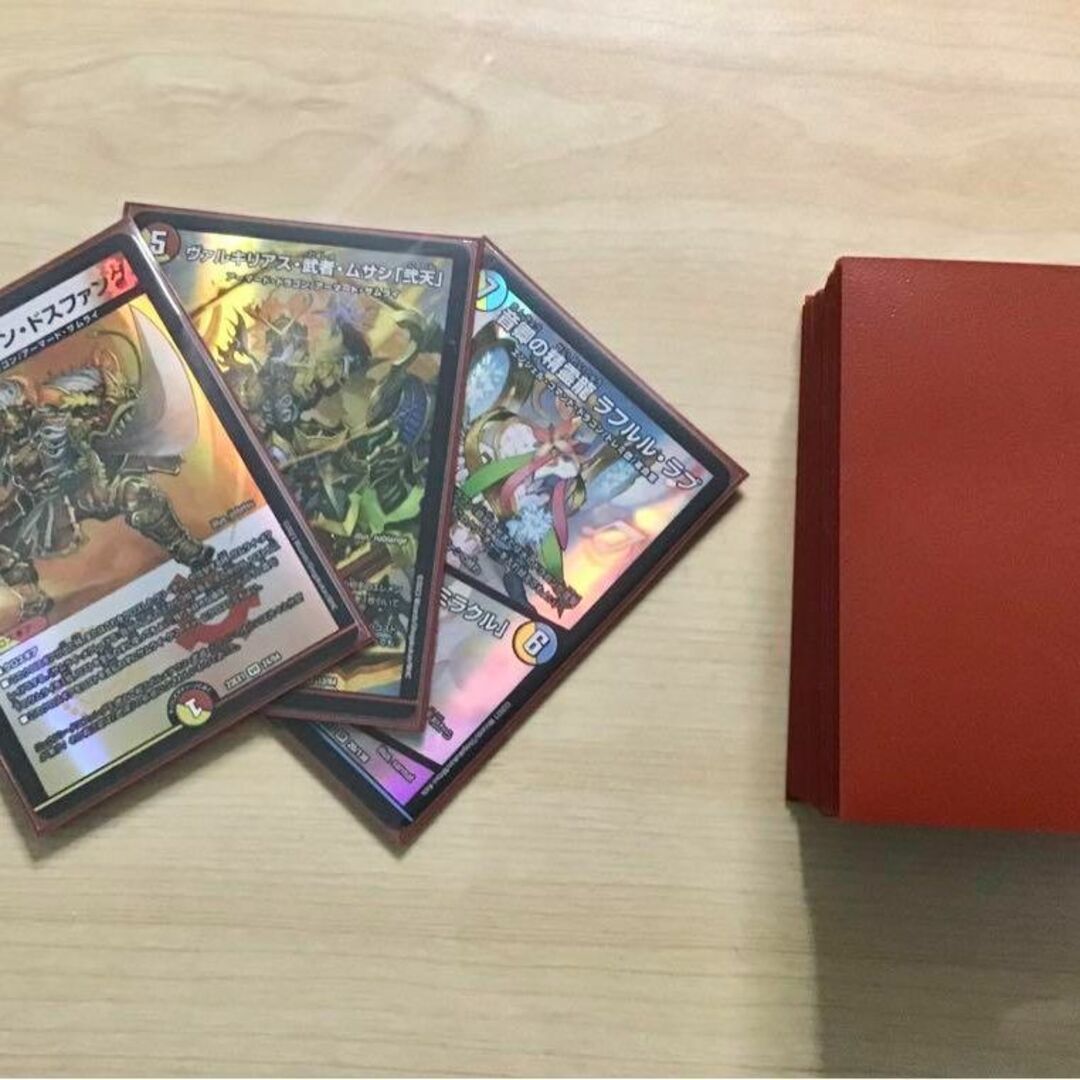 デュエルマスターズ - デュエマ 本格構築 【赤白サムライ】 デッキ＆二