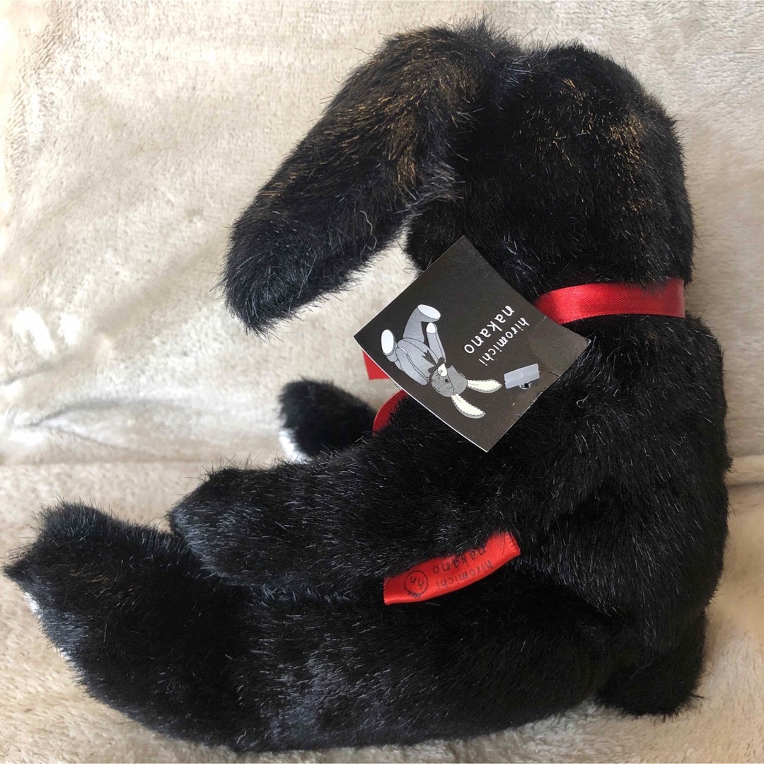 HIROMICHI NAKANO - ヒロミチナカノ ラビットぬいぐるみ ブラック黒