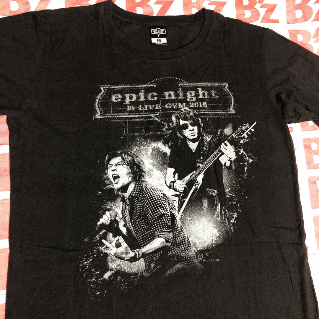 B'z epic night ファイナル Tシャツ M 松本孝弘 稲葉浩志 の通販 by