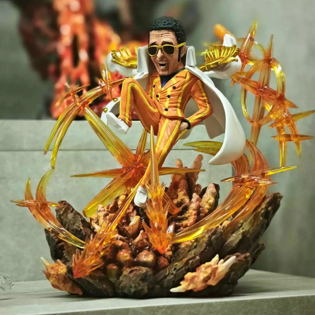 ワンピース 黄猿 ボルサリーノ ガレージキット フィギュア ワーコレ