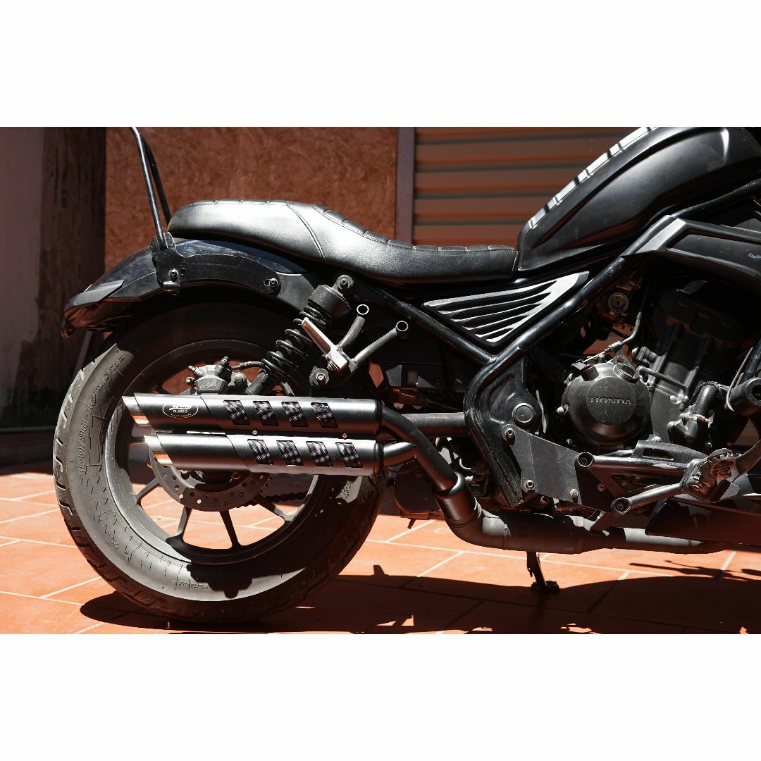 10%OFF レブル250 2023年式 GEMCLASSIC 2本出しマフラーの通販 by