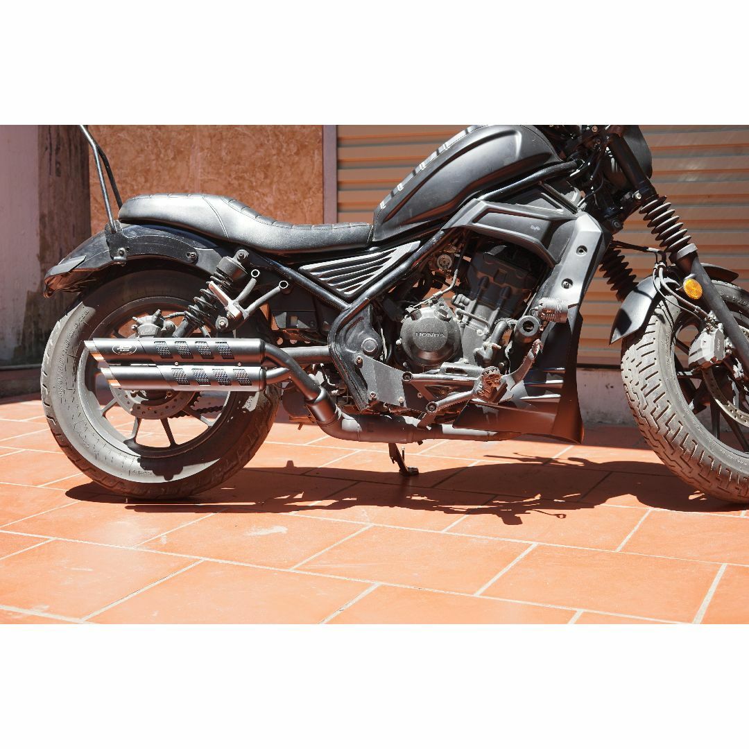 10%OFF レブル250 2023年式 GEMCLASSIC 2本出しマフラーの通販 by