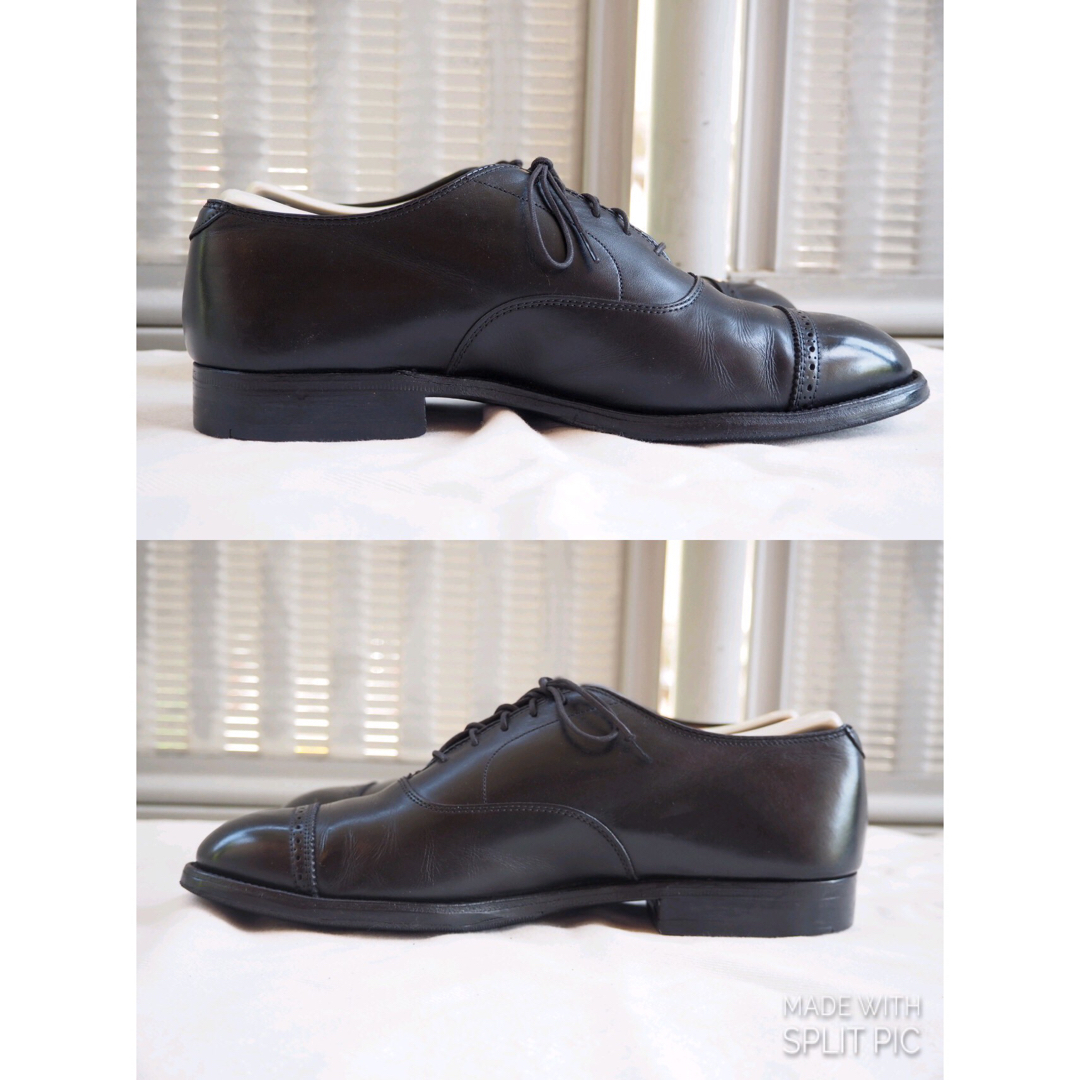 Alden 901 Black Punched Cap Toe