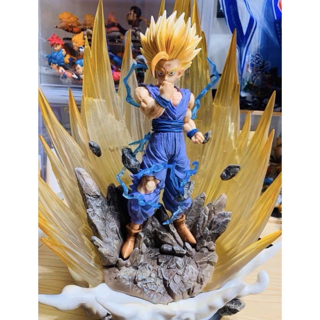 42cm 孫悟飯 ドラゴンボール フィギュア PVC製品 ガレージキットの通販