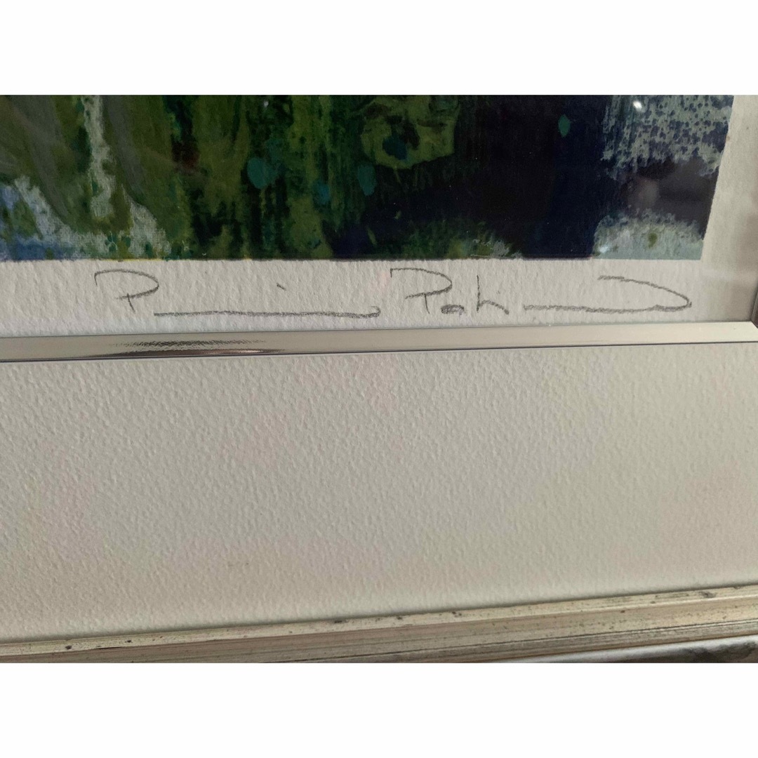 J トレンツリャド 蒼き水面シルクスクリーン