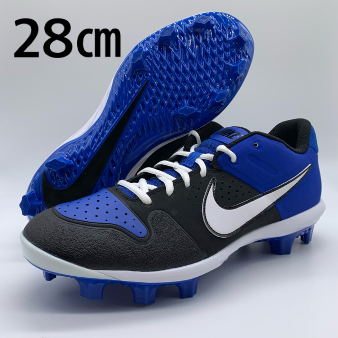 NIKE Alpha アルファ 野球 ポイント スパイク ブルー メナススリー