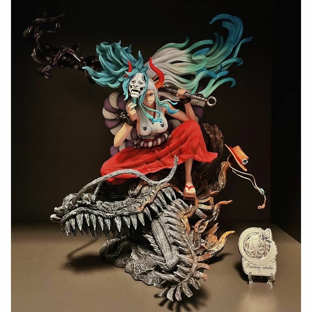 ワンピース ヤマト フィギュア ガレージキット 塗装済み完成品 pop