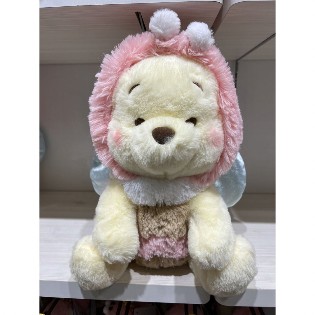 Disney - ディズニーストア ピンク はちみつプーさん ぬいぐるみの通販