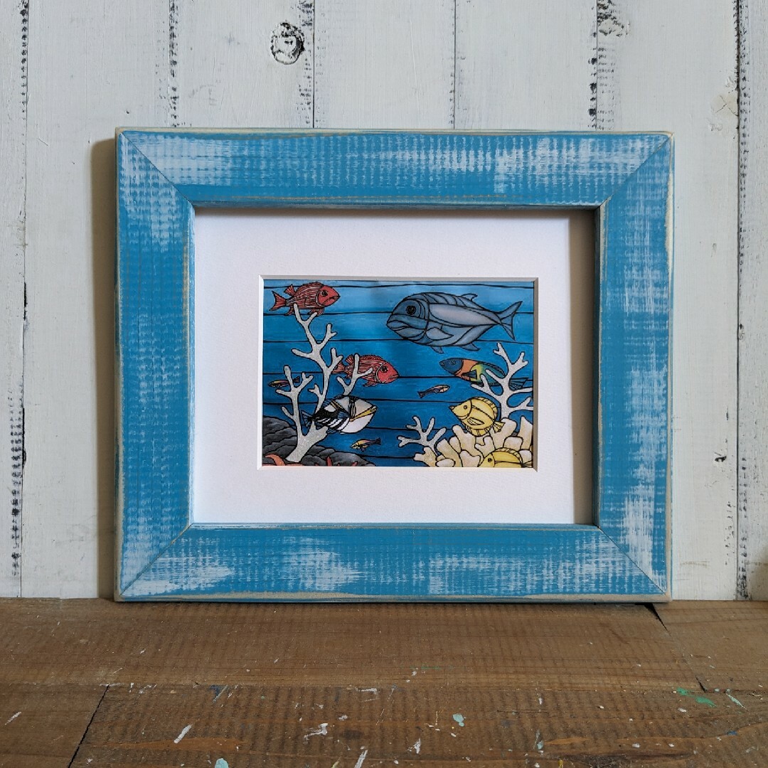 SURF様確認ページ ヘザーブラウン 額縁 フレームの通販 by MAHALONIA's