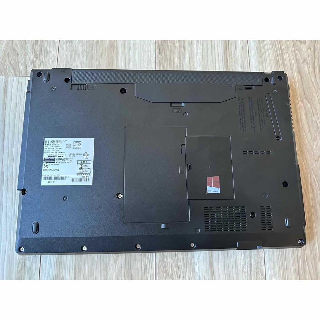 富士通 - 2017年1月モデSSD256DVDマルチ搭載富士通 LIFEBOOK A576の