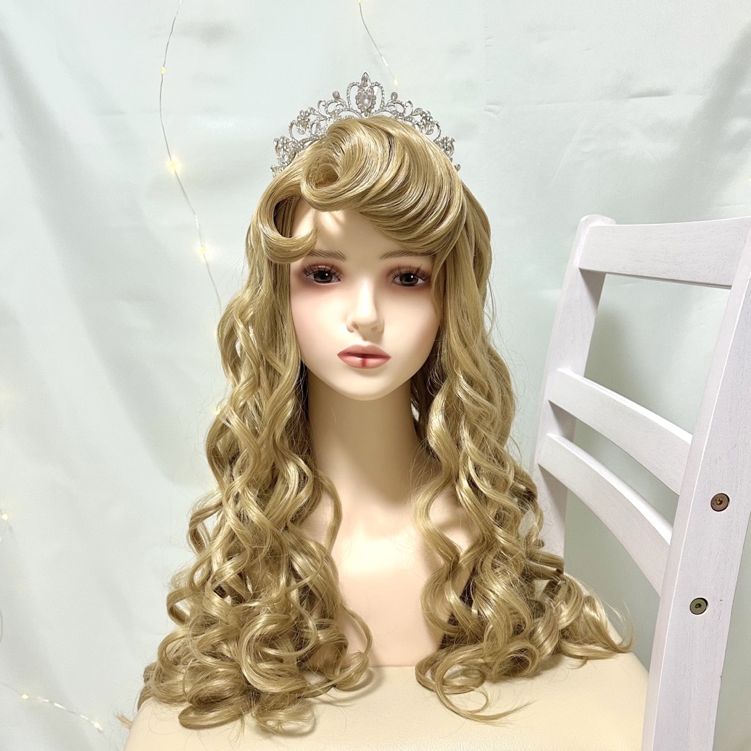 確認用、オーロラ姫、dハロ、オーロラ姫ウィッグの通販 by