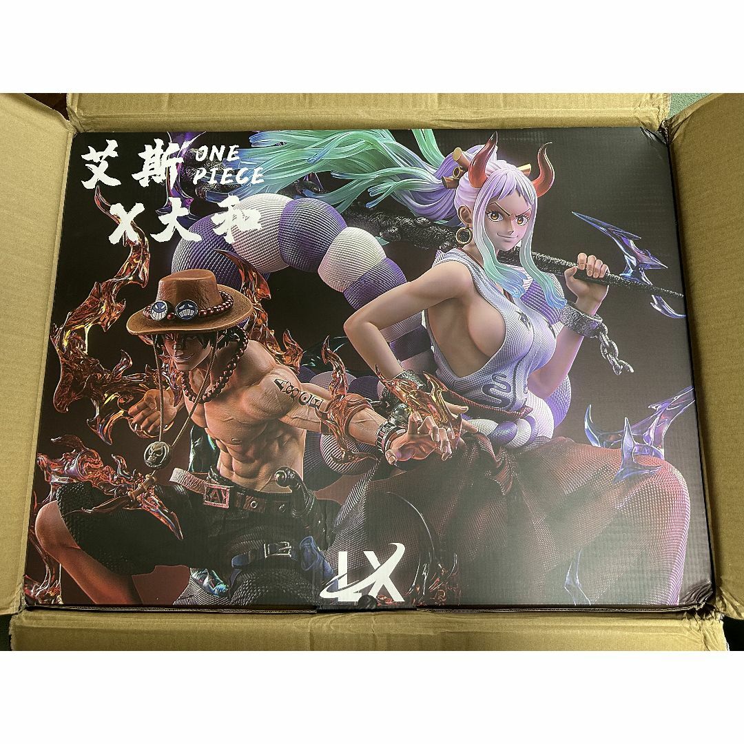 ワンピース エース＆ヤマト ガレージキット フィギュア LXスタジオの