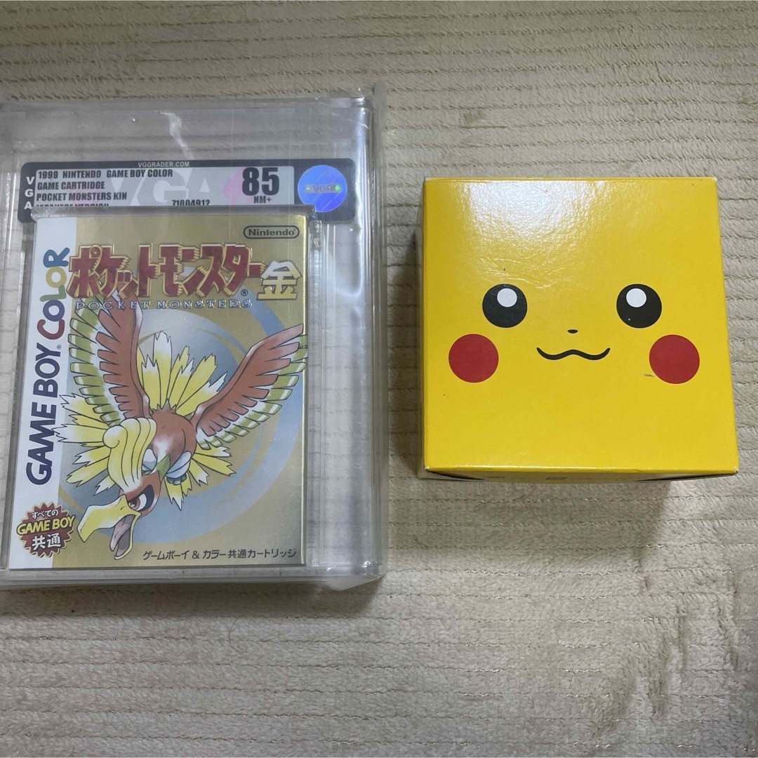 新品未開封】 VGA80ポケモンゲームボーイソフト 金 VGA 鑑定品 新品未