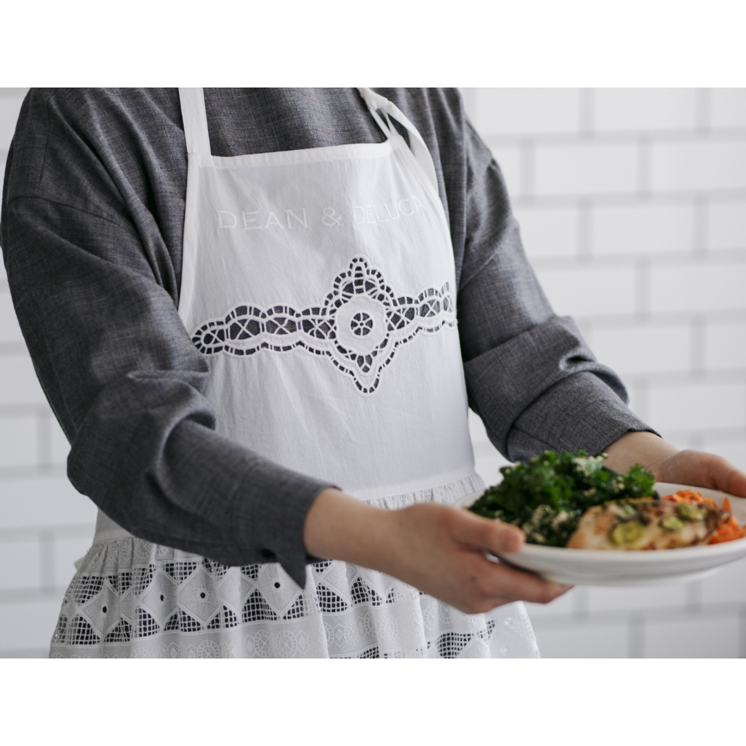DEAN & DELUCA - 新品DEAN&DELUCA×BEAMS COUTUREレースのエプロン
