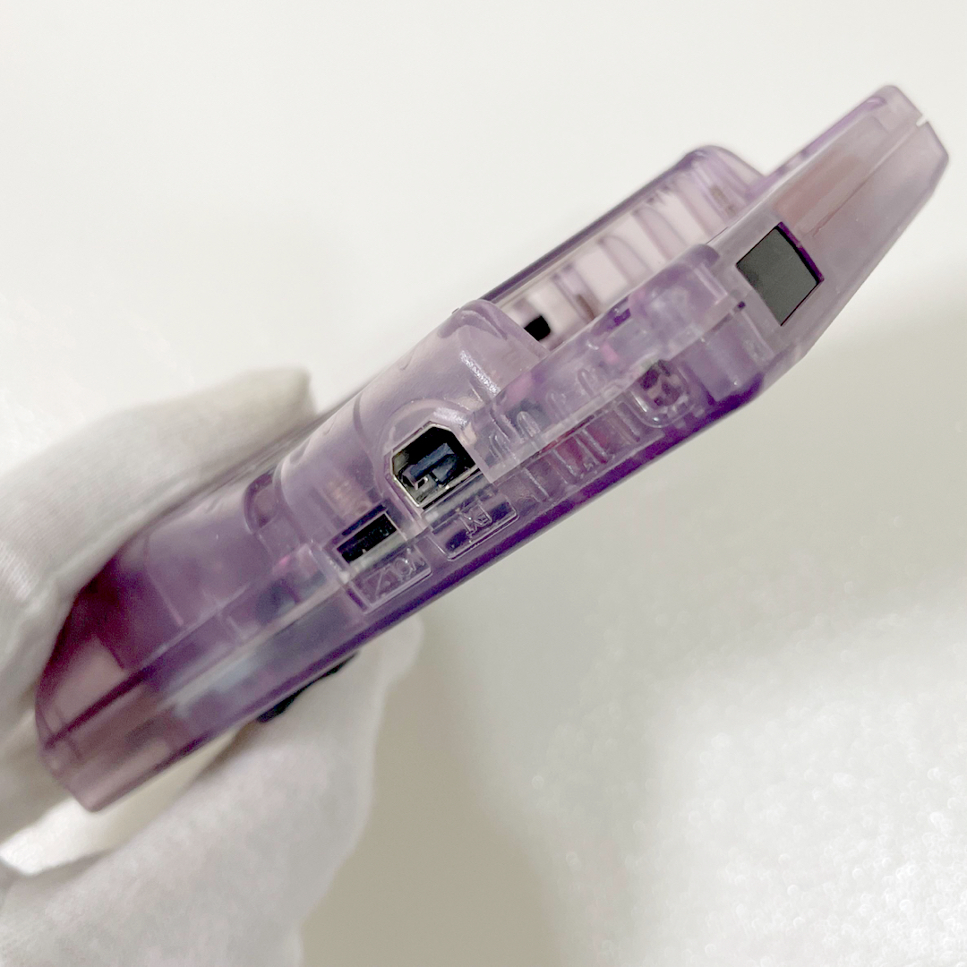 ゲームボーイ - ゲームボーイカラー GBC クリアパープル 本体