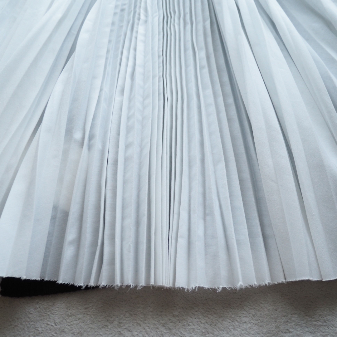 sacai - sacai サカイ 切替 バックプリーツブラウス ドッキングニット