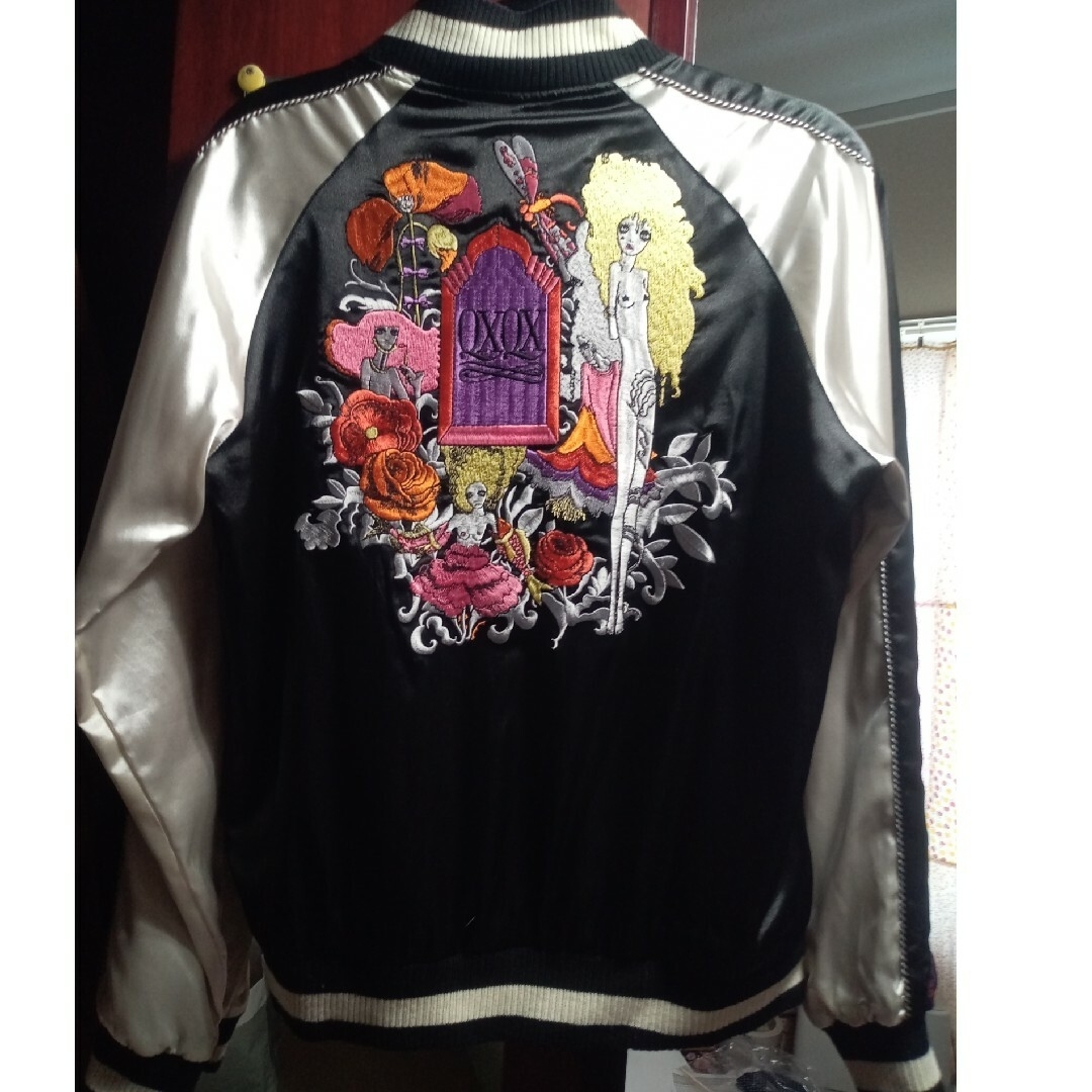 QXQX 宇野亜喜良 スカジャン Mサイズの通販 by れんれん｜ラクマ