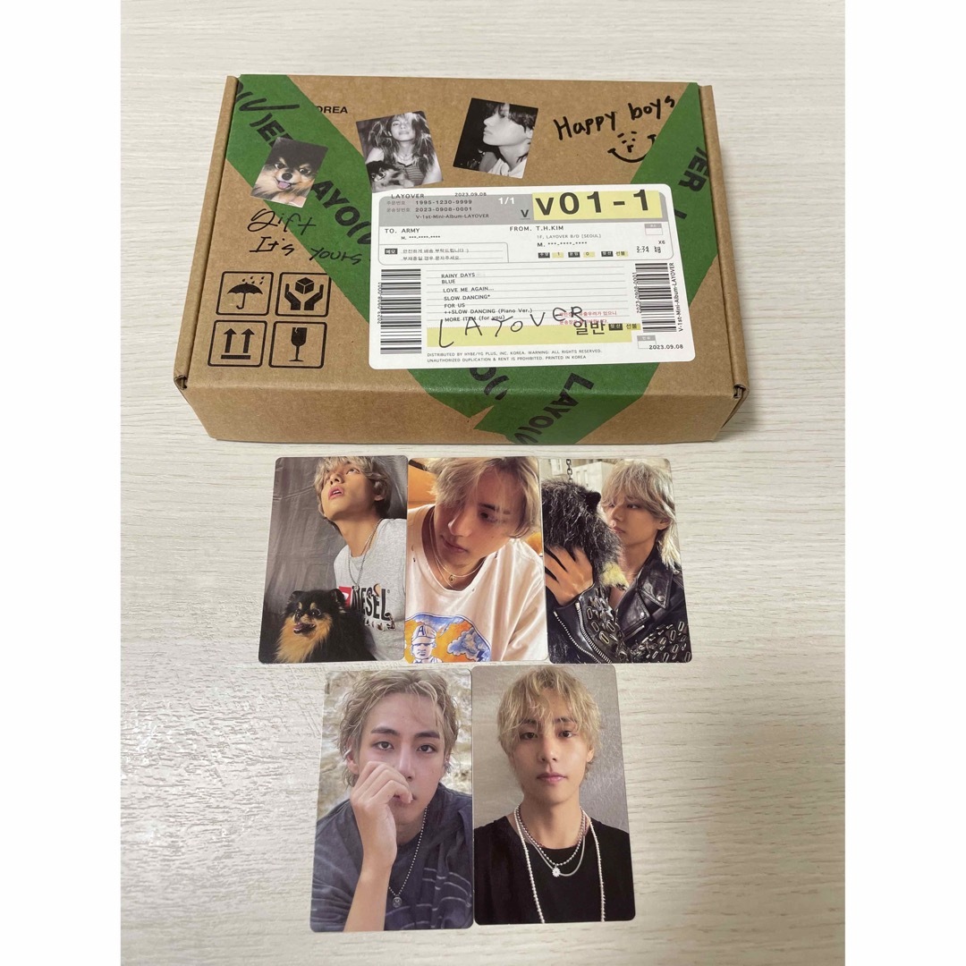 防弾少年団(BTS) - テヒョン BTS テテ V ソロアルバム Layoverの通販