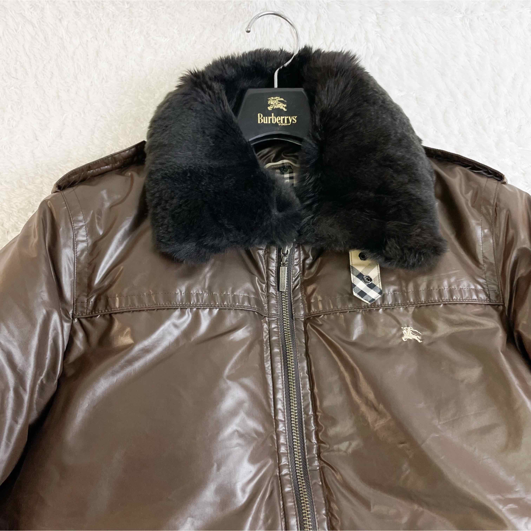 BURBERRY BLACK LABEL - バーバリーブラックレーベル ダウンジャケット