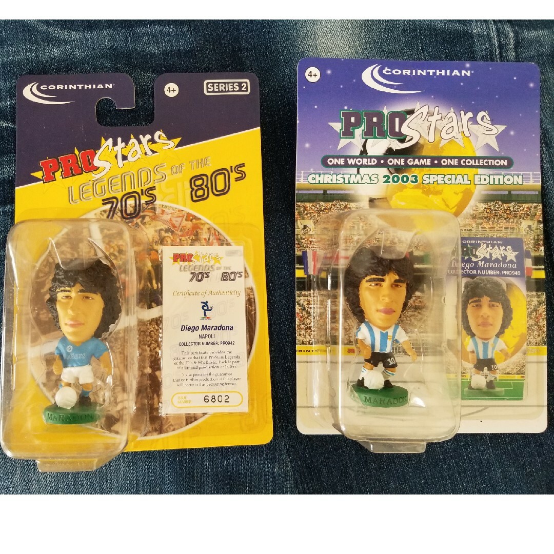 希少 コリンシアン マラドーナ アルゼンチン 3体セット 希少