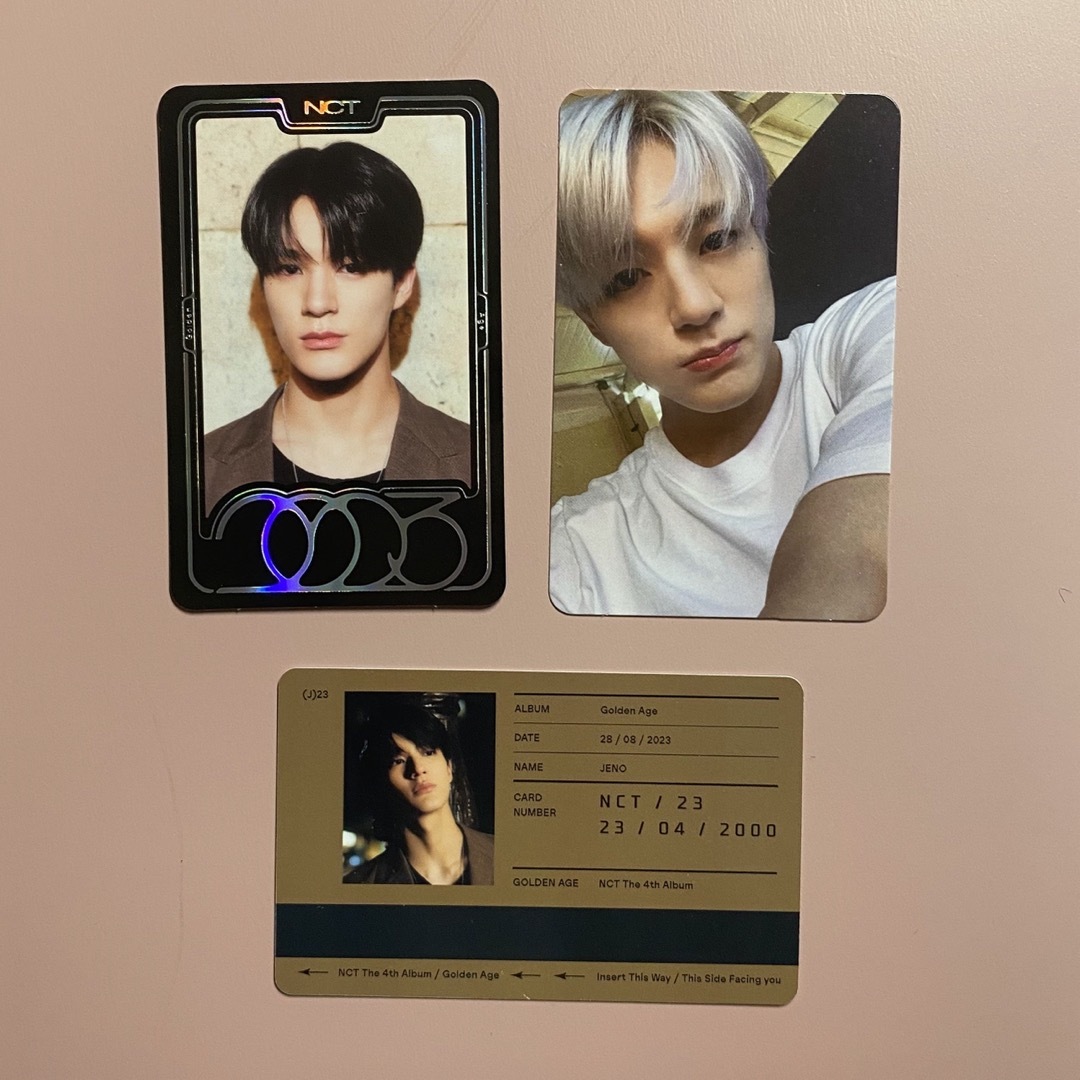 NCT ジェノ トレカ セット MD キノ NCT ジェノ トレカ セット MD キノ