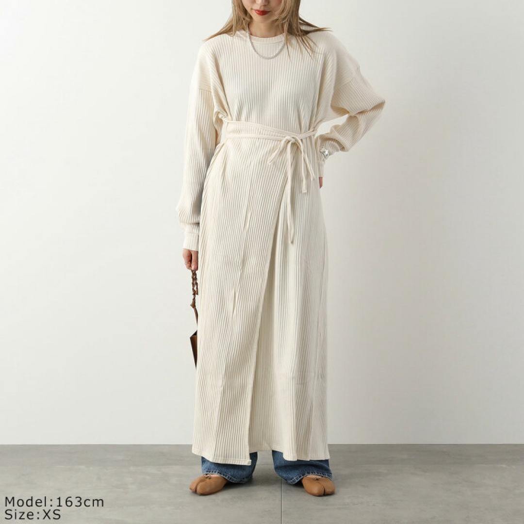 Ron Herman - BASERANGE ベースレンジ SHAW FLEECE リブワンピース Wの