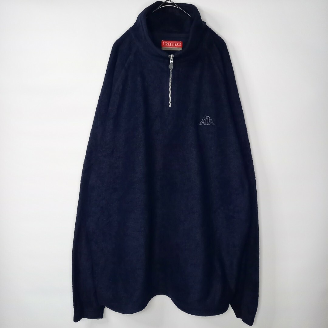 Kappa - 90s カッパ ハーフジップ フリース プルオーバー アノラック