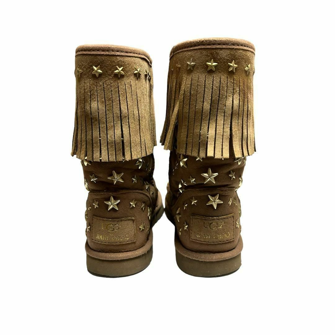 JIMMY CHOO - 【超美品】✨ UGG & JIMMY CHOO ムートンブーツ23.0cm