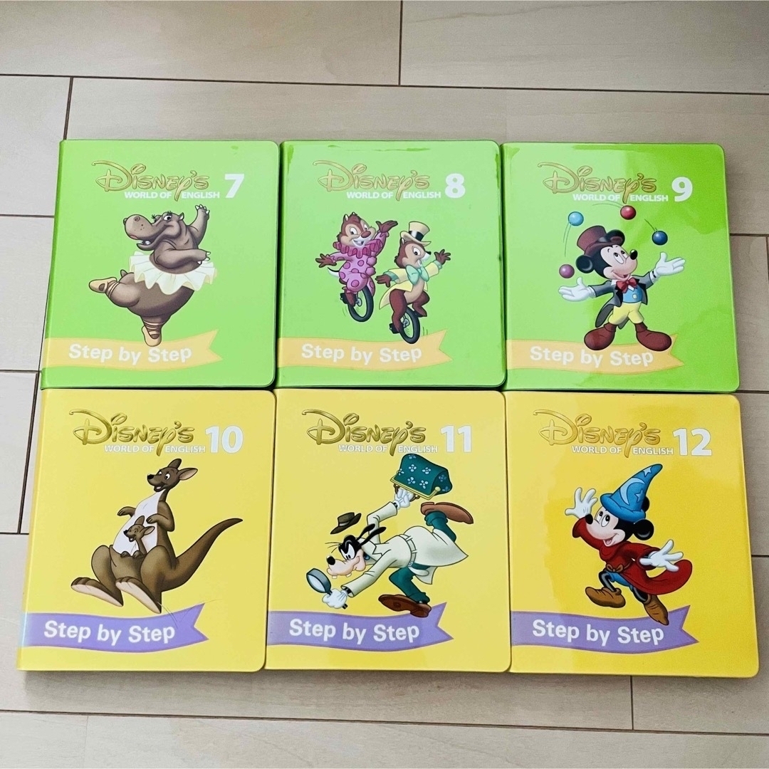 Disney - DWE ディズニー英語システム Step by step DVD 12巻 ガイドの