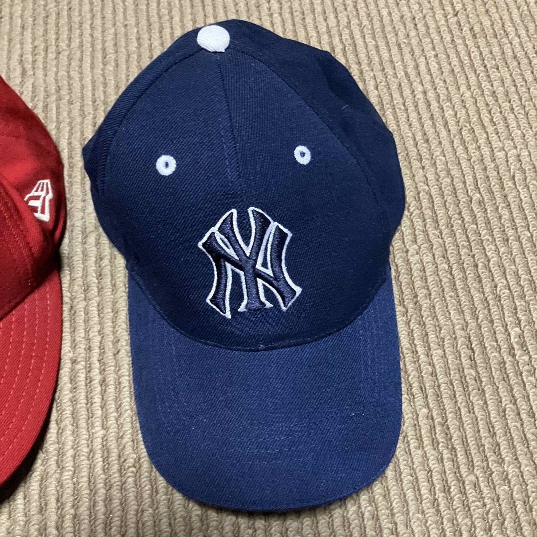 NEW ERA - USA製 80s New Era 59fifty 赤 キャップ ヤンキースの通販