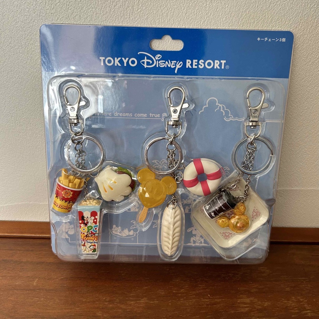 Disney - ○ディズニー パークフード キーチェーン セットの通販 by _