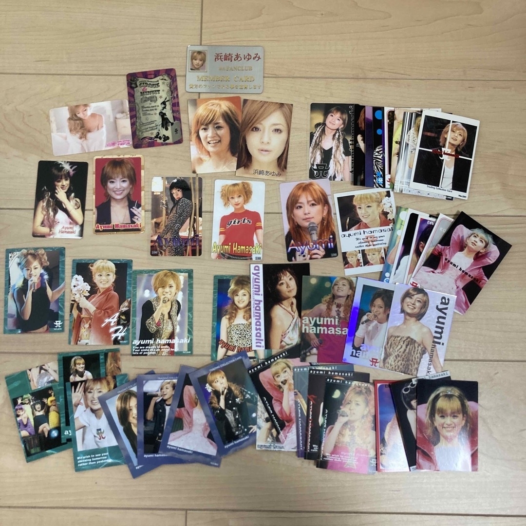 浜崎あゆみ CD シングル アルバム シール カード まとめ売り 浜崎