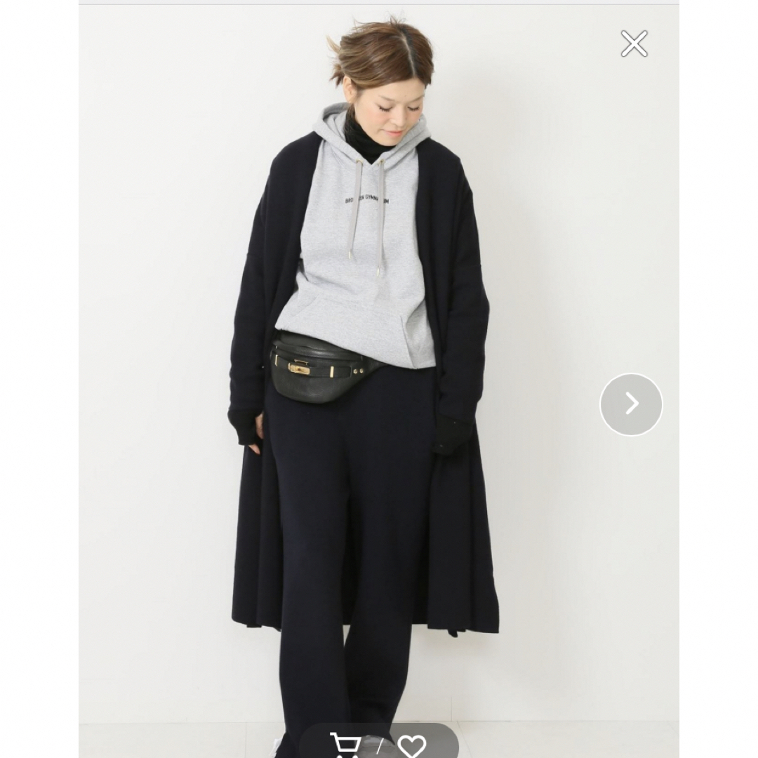 DEUXIEME CLASSE - Deuxieme Classe スムースニットガウンコート