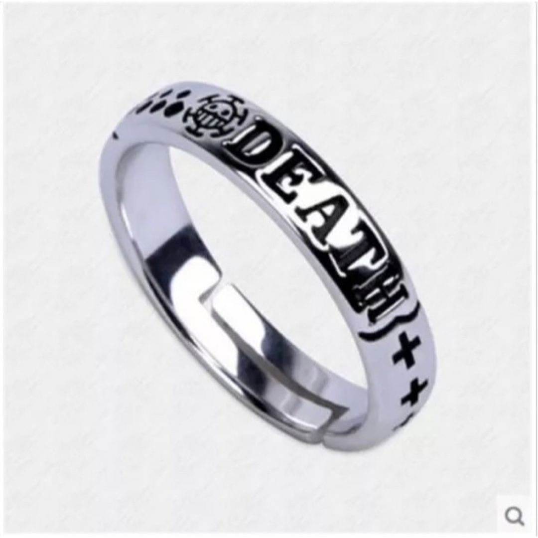 ONE PIECE】トラファルガー・ロー【シルバーリング】②の通販 by