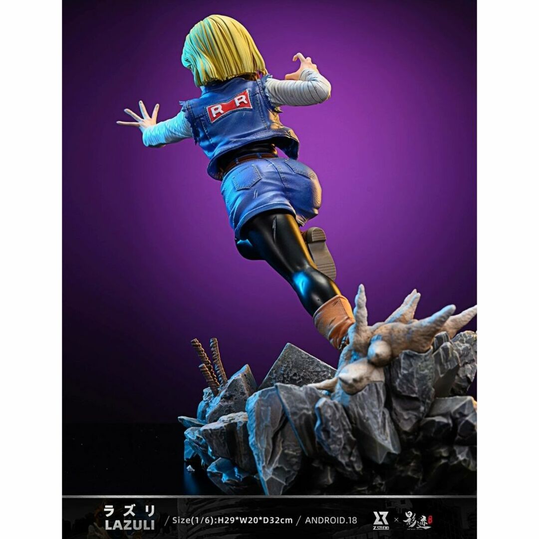 ドラゴンボール 人造人間18号 フィギュア ガレージキット 1/6スケール