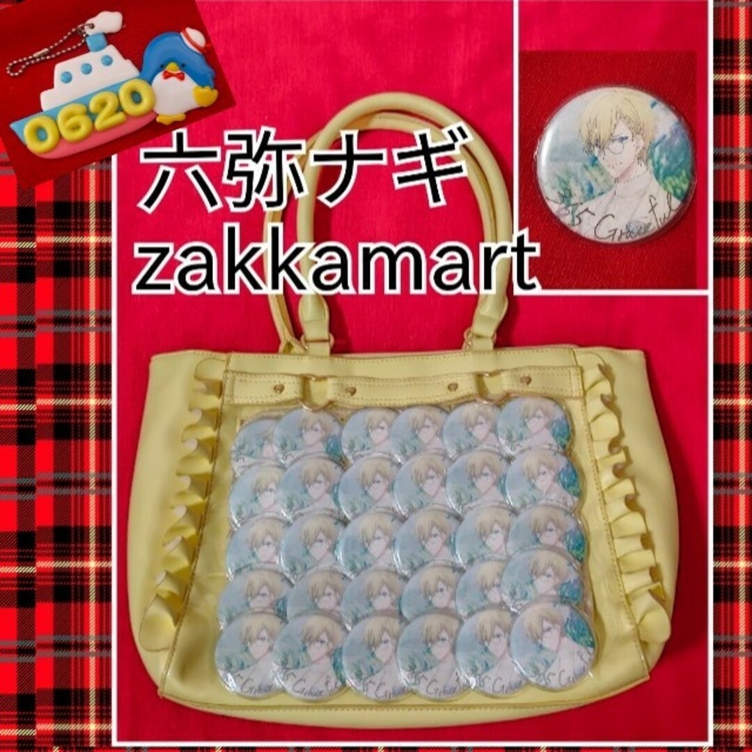 六弥ナギ☆DHC☆アイドリッシュセブン 缶バッジ30個 痛バッグセット