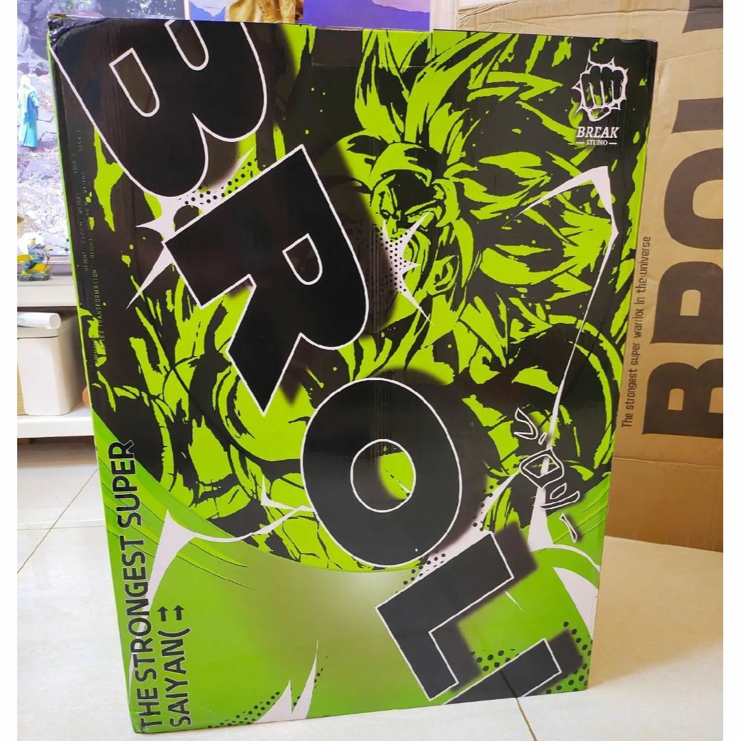 ドラゴンボール ブロリー ベジータ フィギュア ガレージキット 1/7