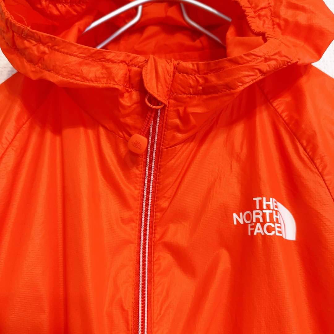 THE NORTH FACE - ノースフェイス オレンジ キッズ 140 ナイロン