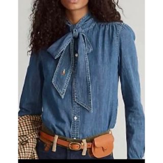 POLO RALPH LAUREN（ボウタイ ・ シャツ/ブラウス(長袖/七分)）の