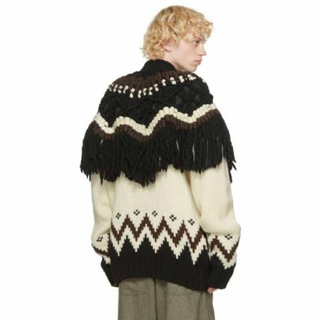 魔裟斗着用！【希少】sacai サカイ ノルディック ニットジャケットの