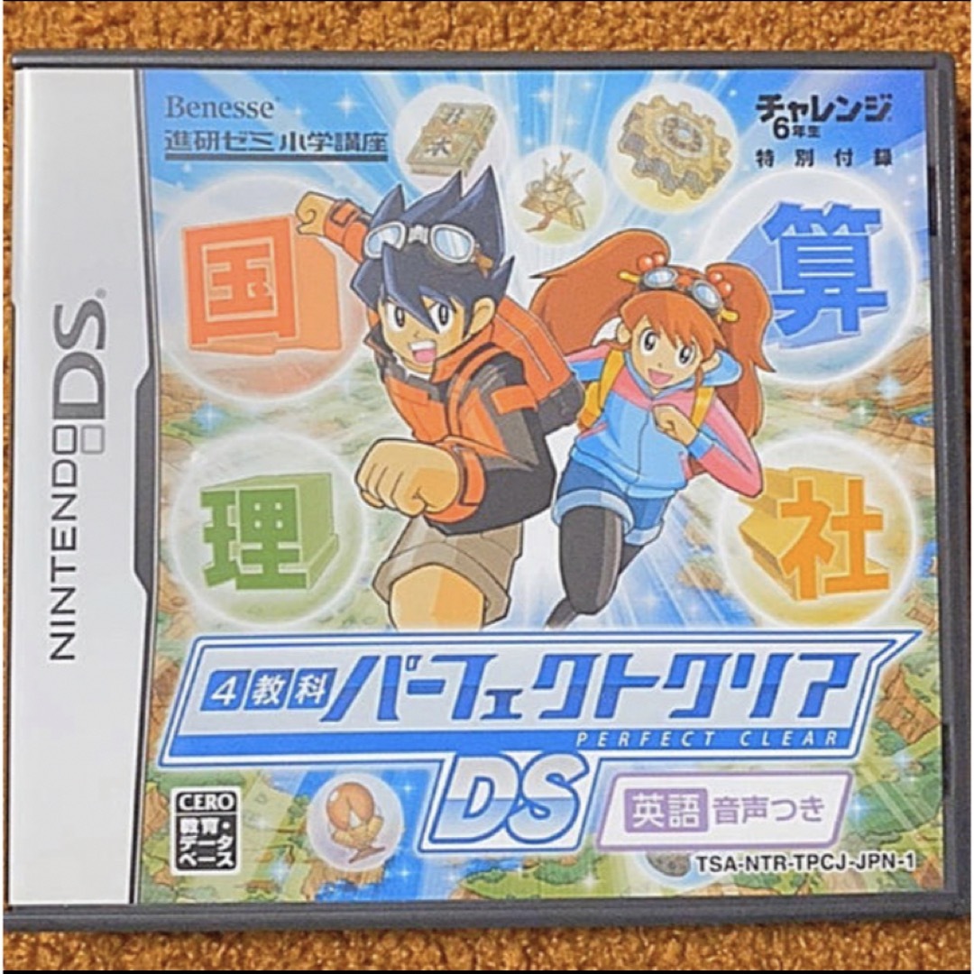 ニンテンドーDS - 4教科 パーフェクトクリア DSカセットの通販 by