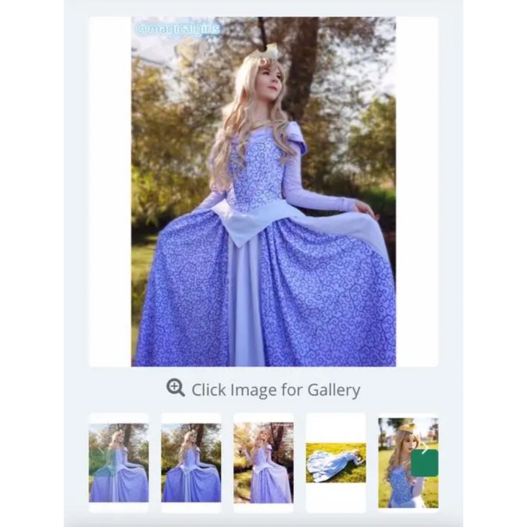 Secret Honey - オーロラ姫ブルードレス(低身長さん向け)の通販 by と